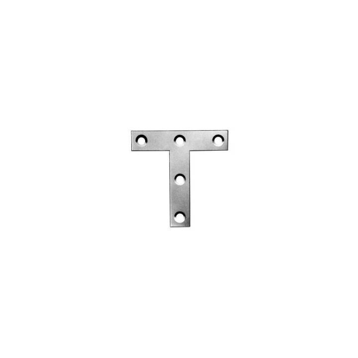 T-PLATE 3 INCH BRIGHT ZINC PLATED