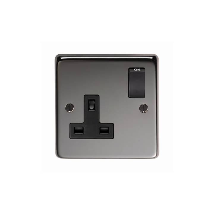 BN Single 13 Amp Switched Socket