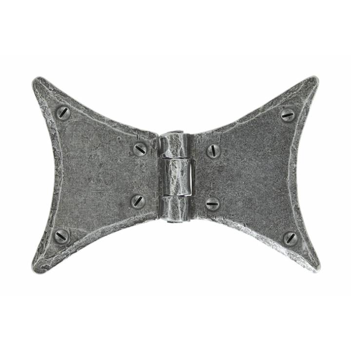 Pewter 3inch Butterfly Hinge (pair)