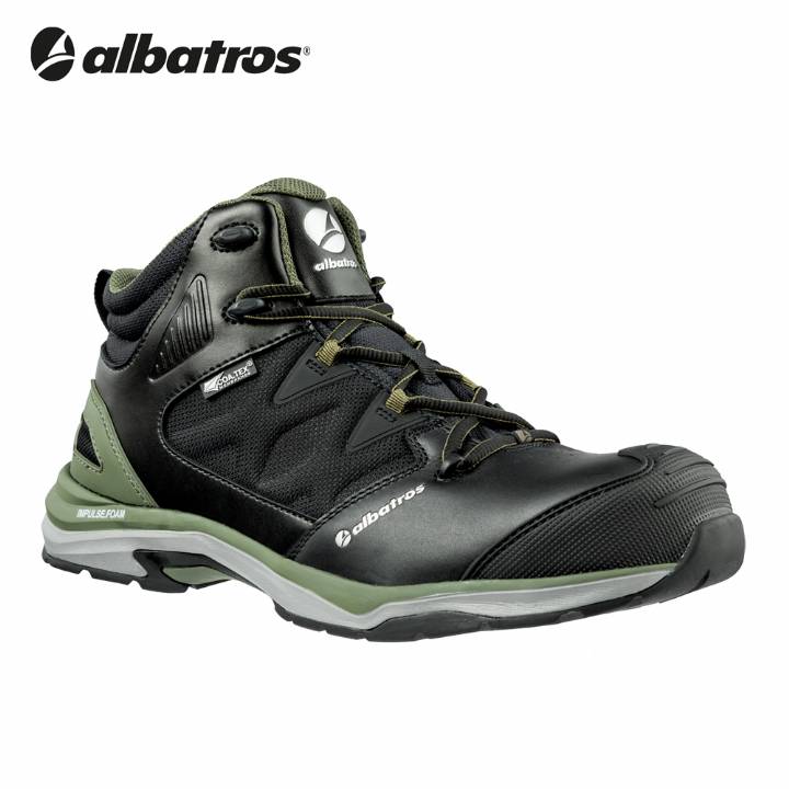 ALBATROS ULTRATRAIL OLIVE CTX SAFETY BOOT