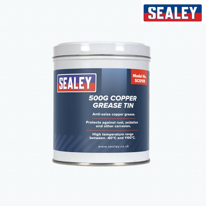 SEALEY COPPER GREASE TIN 500G