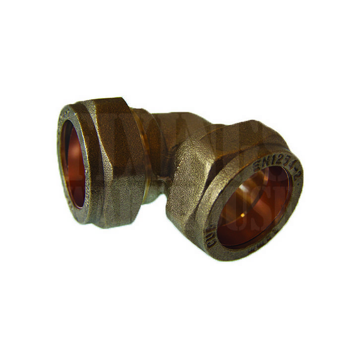 BRASS ELBOW 22MM