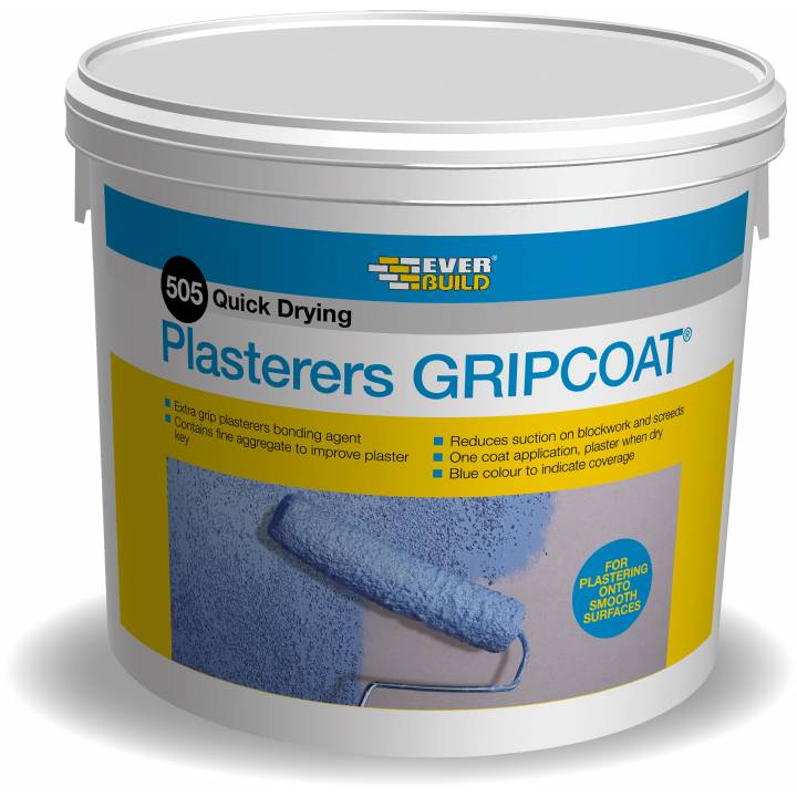 505 PLASTERERS GRIPCOAT 10LTR BLUE