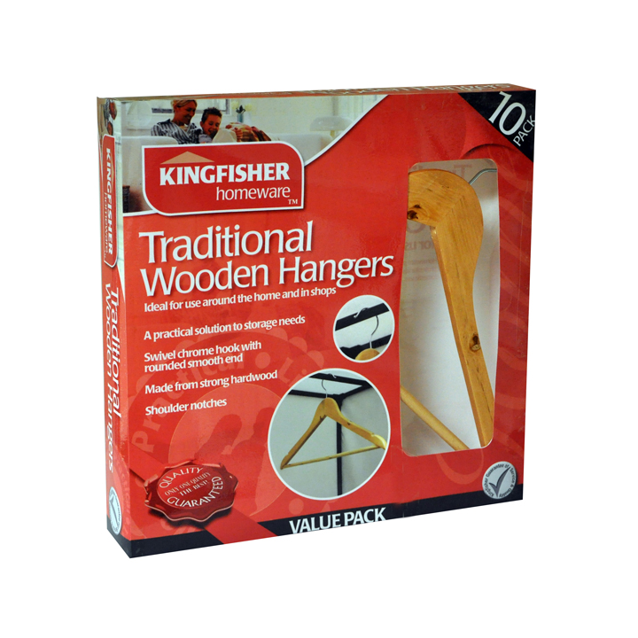 WOODEN COAT HANGERS