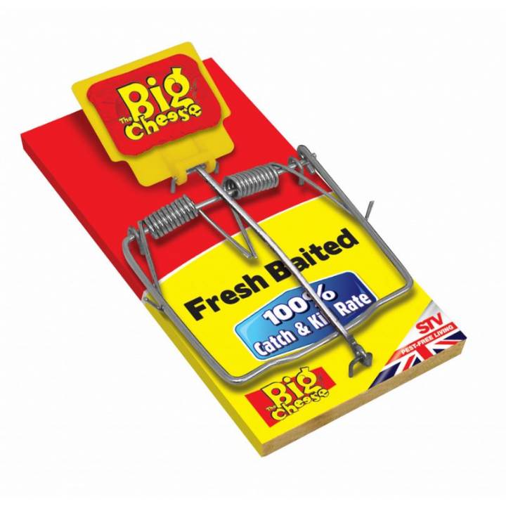 BIG CHEESE FRESH BAITED RAT TRAP
