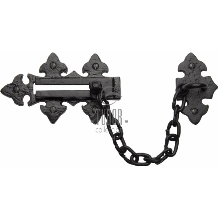 DOOR CHAIN IN RUSTIC BLACK FINISH