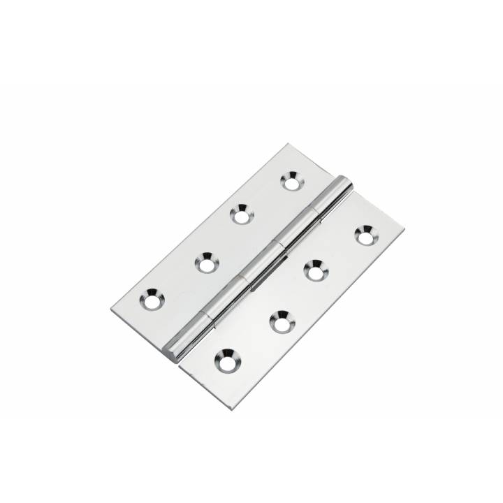 BUTT HINGE IN CHROME FINISH - 4 INCH