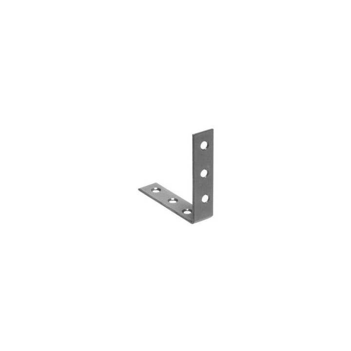 CORNER BRACE 4 INCH BRIGHT ZINC PLATED