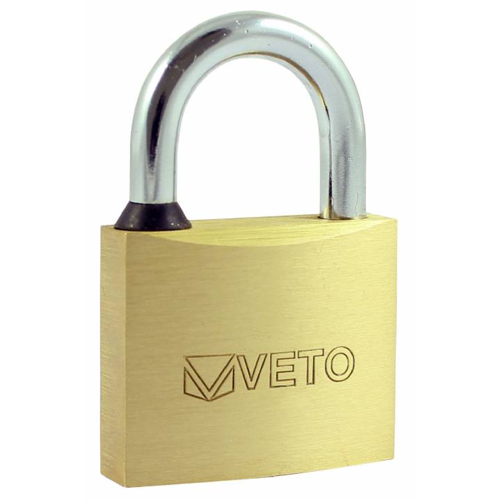 VETO 40mm BRASS PADLOCK