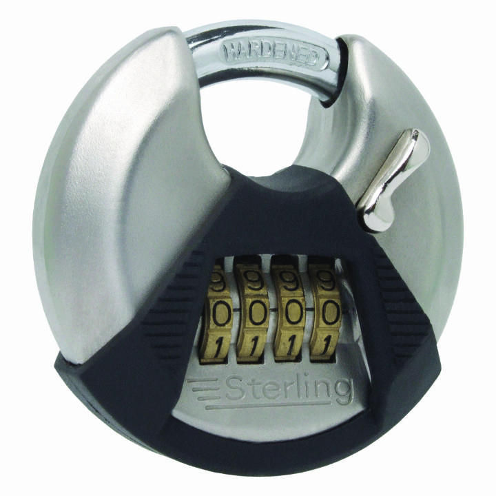 STERLING COMBINATION DISC PADLOCK