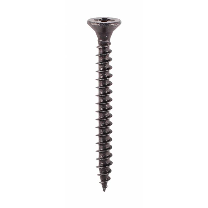 TIMCO BLACK COUNTERSUNK CLASSIC SCREWS 4X30 200
