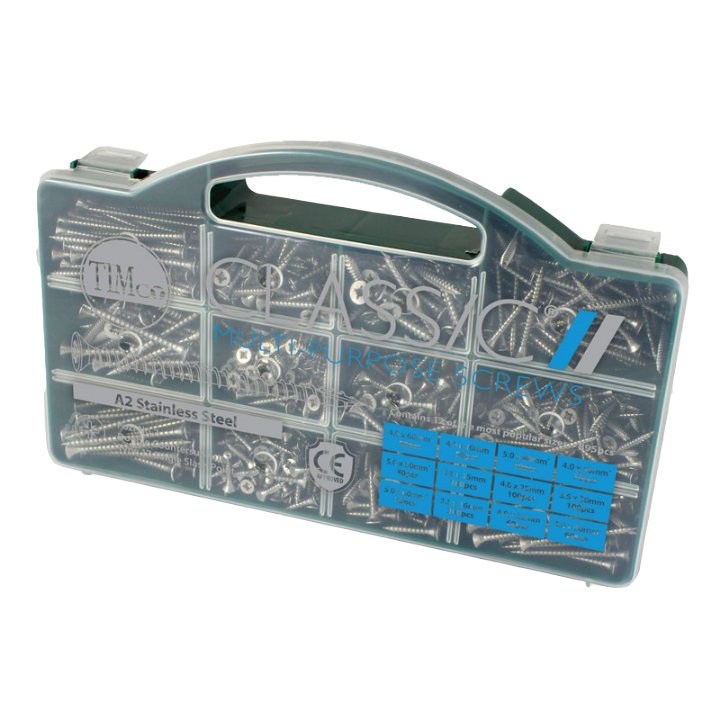 TIMCO ST-ST ASSORTED SCREW TRAY