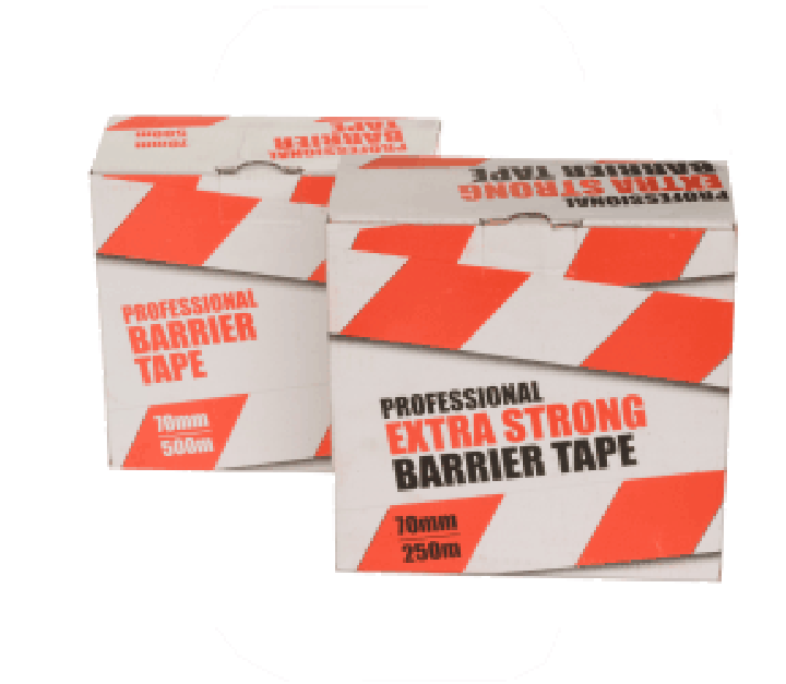 BARRIER TAPE 500M RED/WHITE