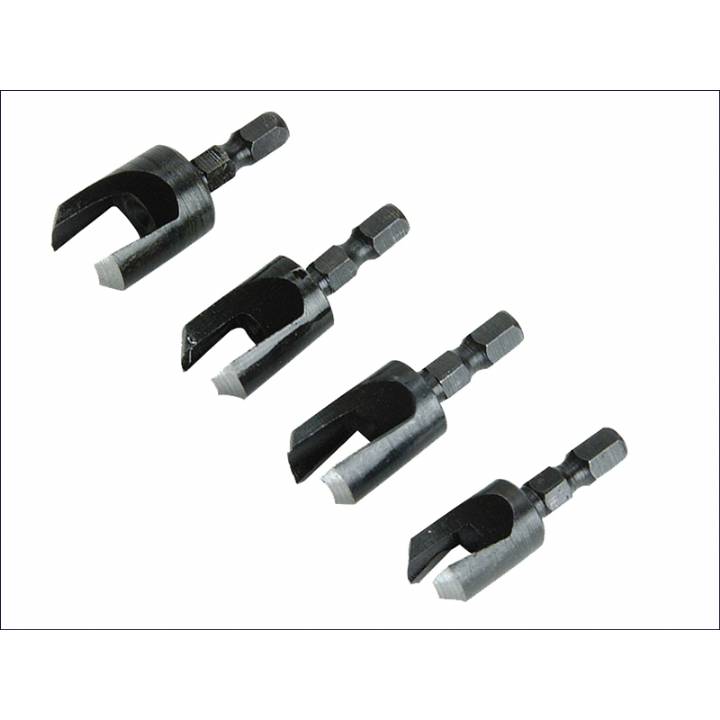 FAITHFULL PLUG CUTTERS SET 4