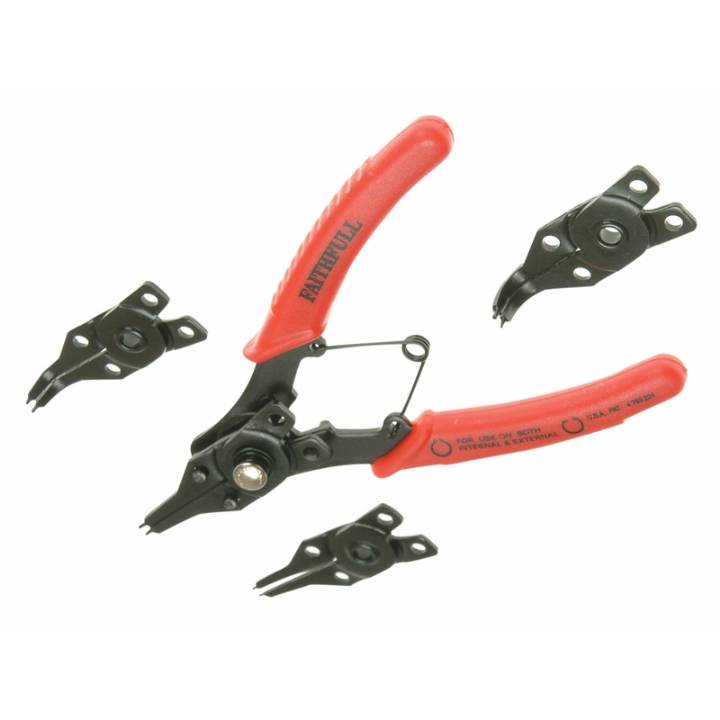 FAITHFULL CIRCLIP PLIER SET