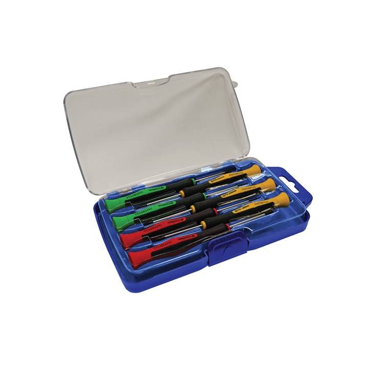 FAITHFULL 7 PCE MINI SCREWDRIVER SET