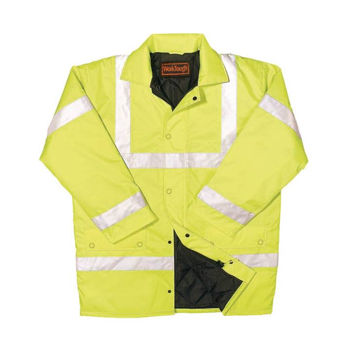 HI-VIS MOTORWAY JACKET YELLOW XLARGE