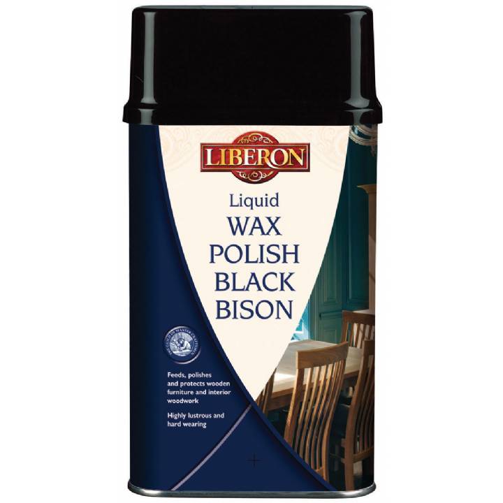 LIBERON BLACK BISON LIQUID WAX - 500ML - DARK OAK