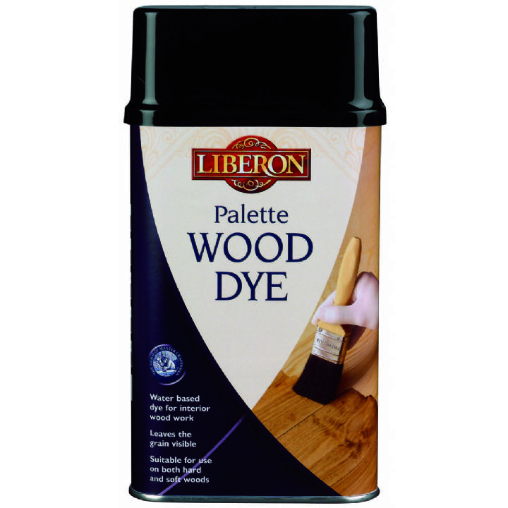 LIBERON PALETTE WOOD DYE - 500ML -  MEDIUM OAK