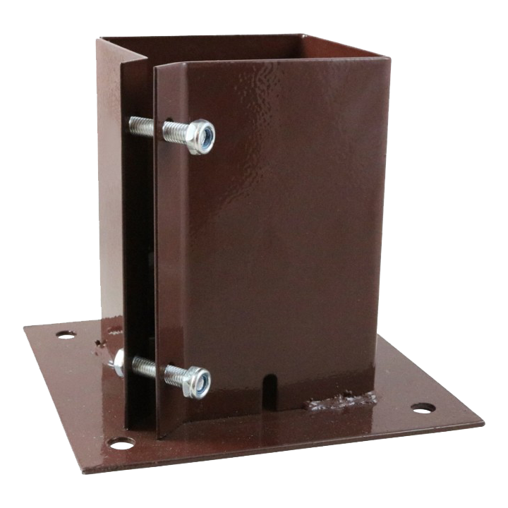 TAURUS BOLT DOWN SHOE POST FENCE SUPPORT