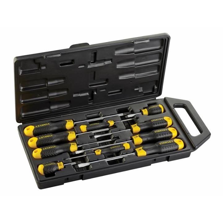 STANLEY 10 PCE SCREWDRIVER SET