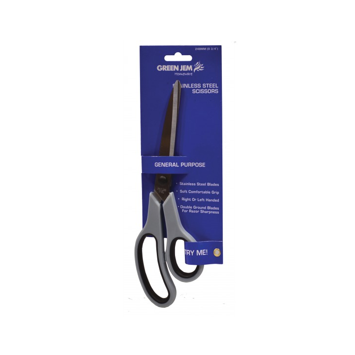 Stainless Steel General Purpose Scissors 9 3/4in