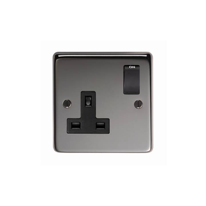 BN Single 13 Amp Switched Socket
