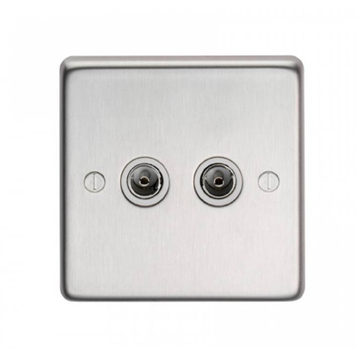 SSS Double TV Socket