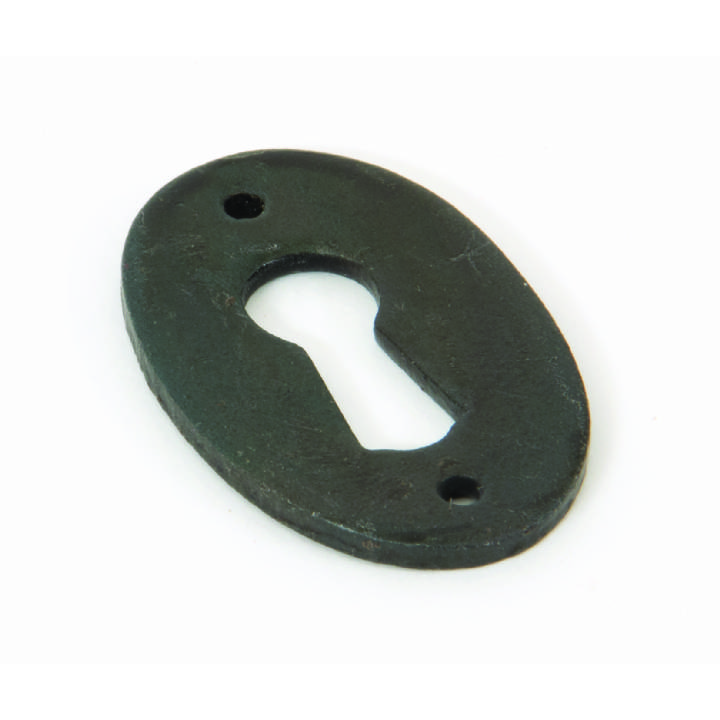 Beeswax Oval Escutcheon