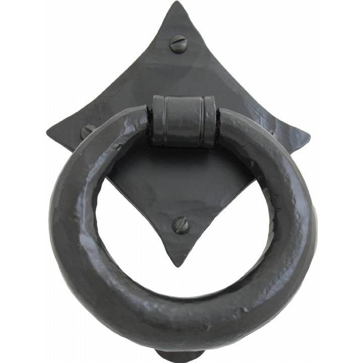 Black Ring Door Knocker