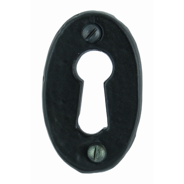 Black Oval Escutcheon