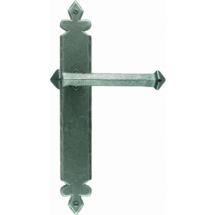 Pewter Tudor Lever Latch Set