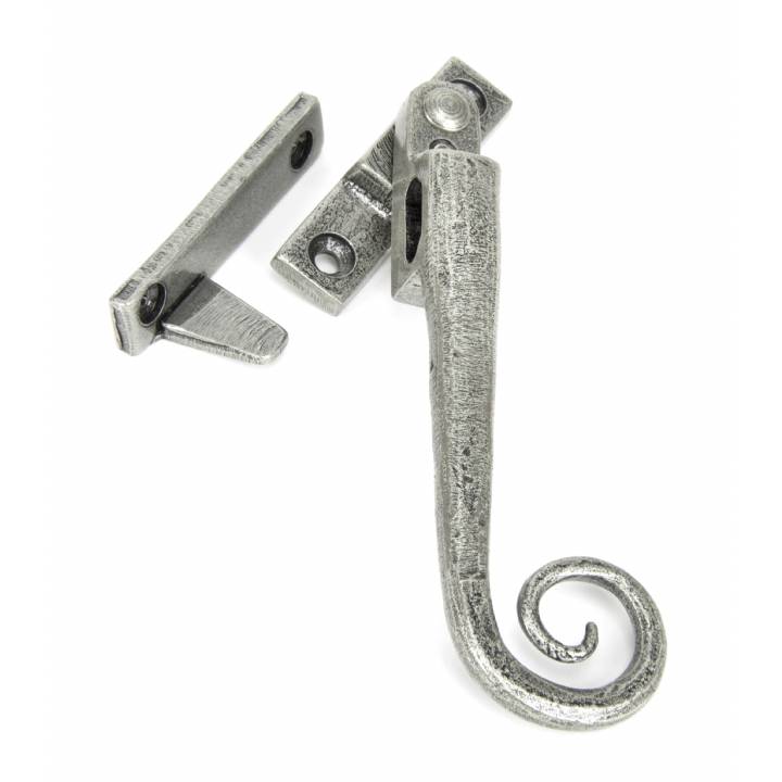 Pewter Night Vent Locking Monkeytail Fastener - RH