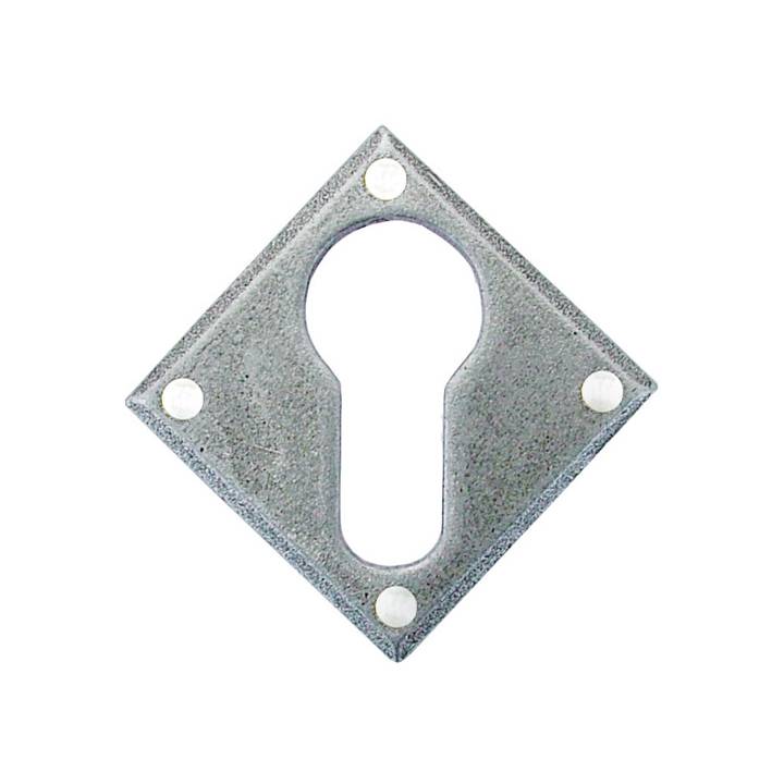 Pewter Diamond Euro Escutcheon