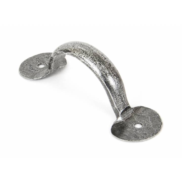 Pewter 4inch Bean D Handle