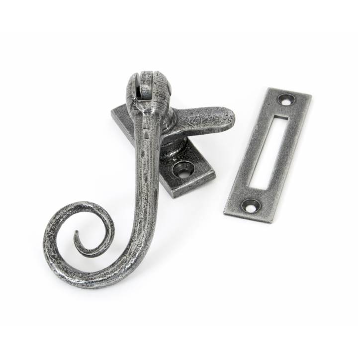 Pewter Monkeytail Fastener