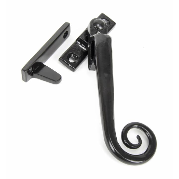 Black Night-Vent Locking Monkeytail Fastener - RH