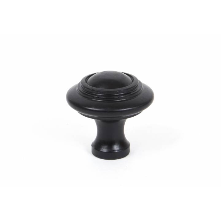 Black Cabinet Knob - Large