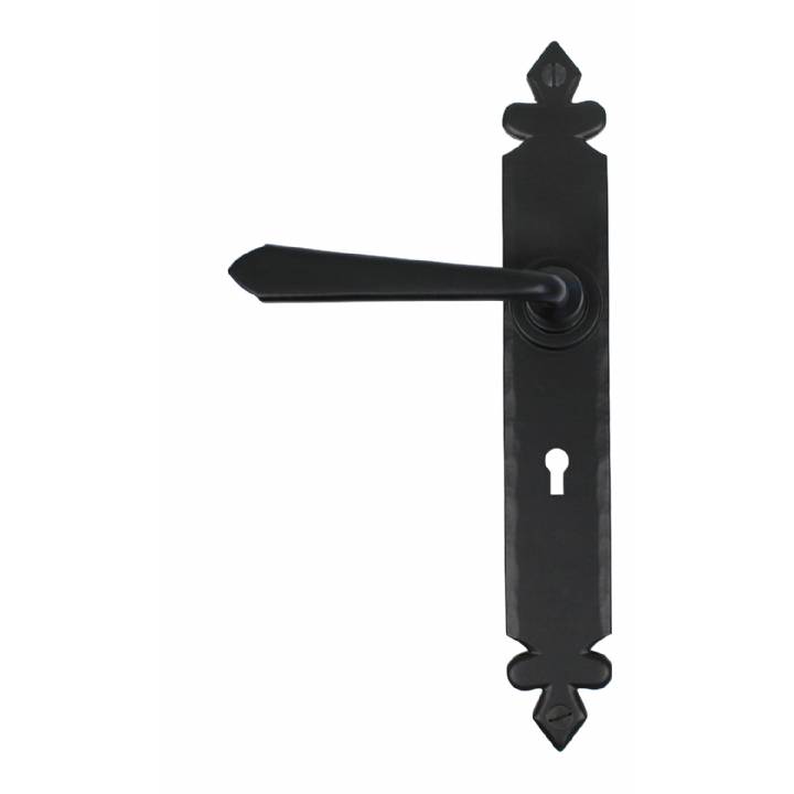 Black Cromwell Sprung Lever Lock Set