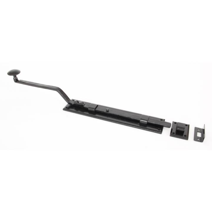 Black 10inch French Door Bolt