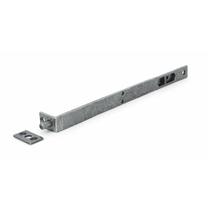 Pewter Patina 12inch Flush/Slide Door Bolt