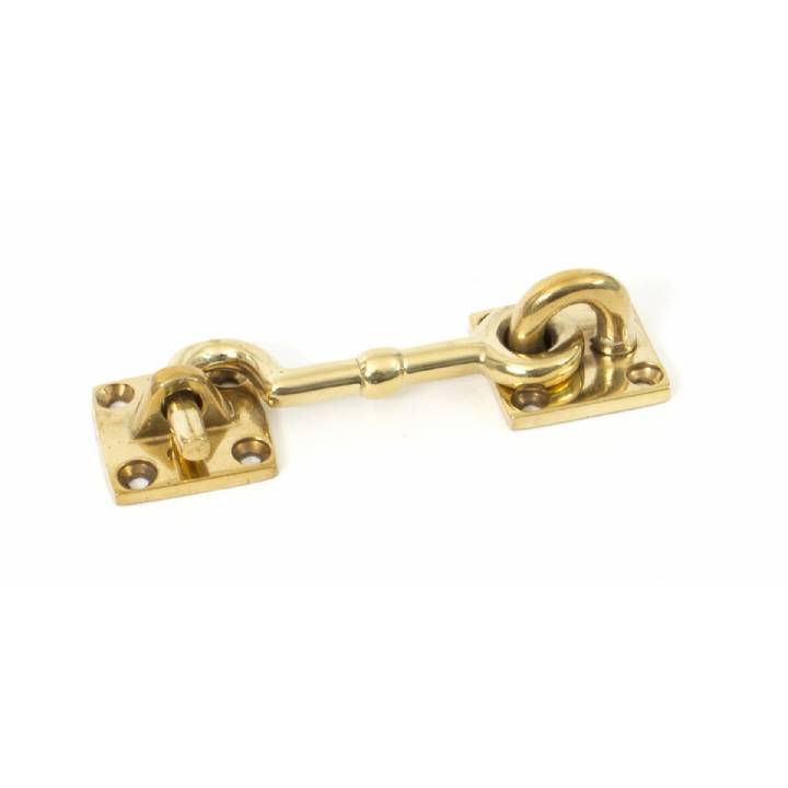 Polished Brass 3inch Cabin Hook