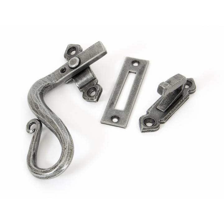 Pewter Shepherdinchs Crook Fastener LH - Locking