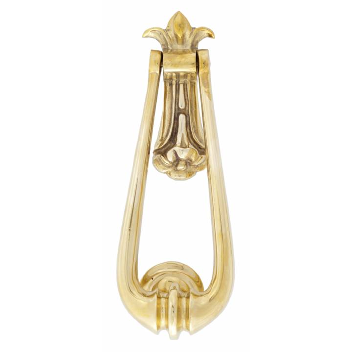 Polished Brass Loop Door Knocker