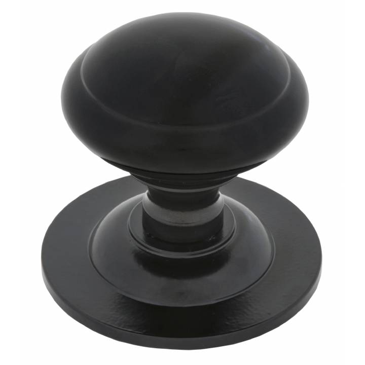 Black Centre Door Knob