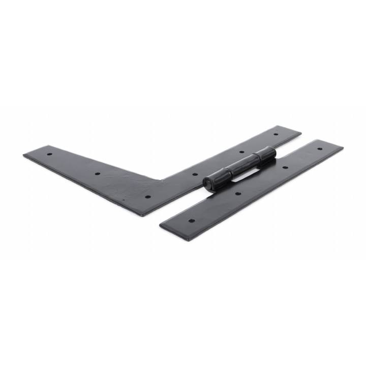 Black 9inch HL Hinge (pair)