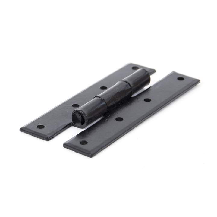 Black 4inch H Hinge (pair)