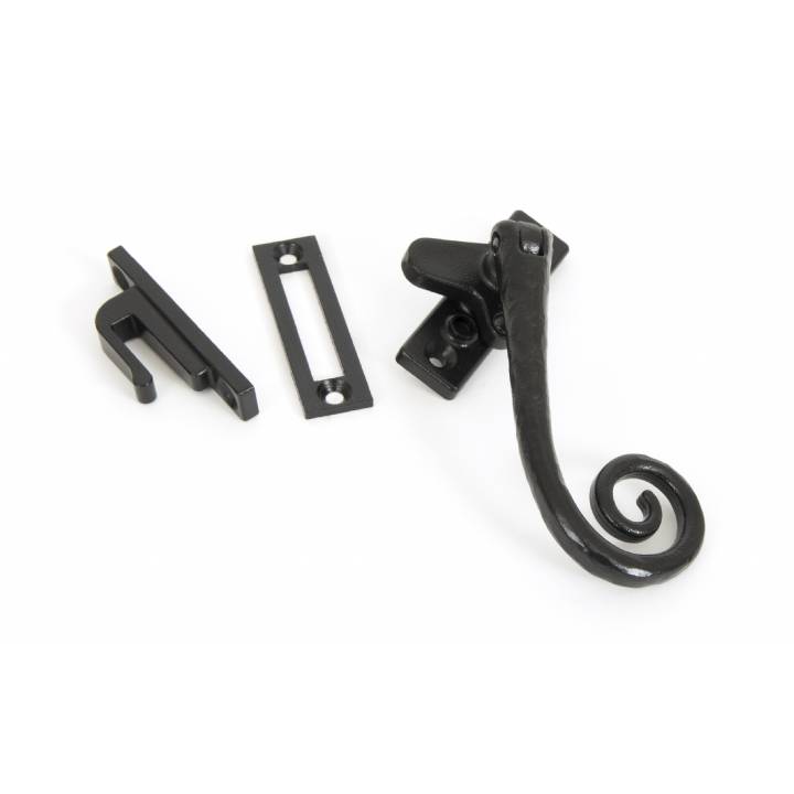 Black Deluxe Monkeytail Fastener - RH