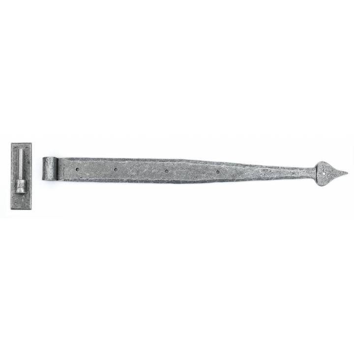 Pewter 24inch Hook & Band Hinge (pair)