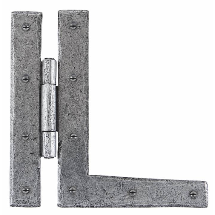 Pewter 7inch HL Hinge (pair)